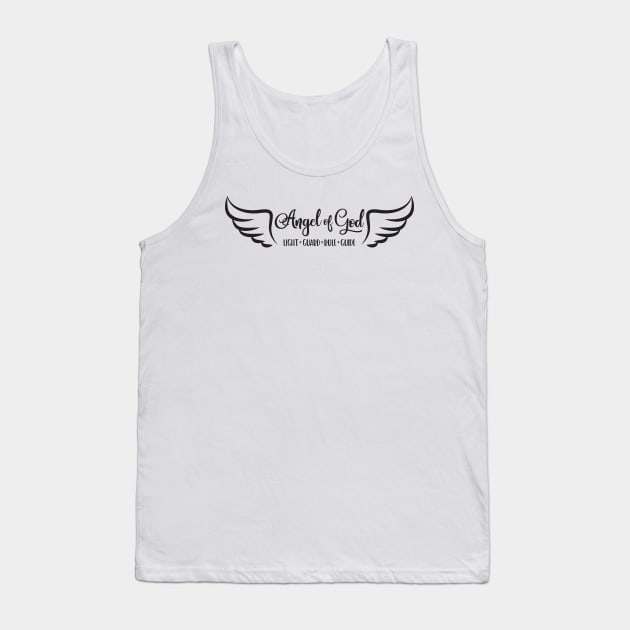 Angel of God Tank Top by Ombre Dreams